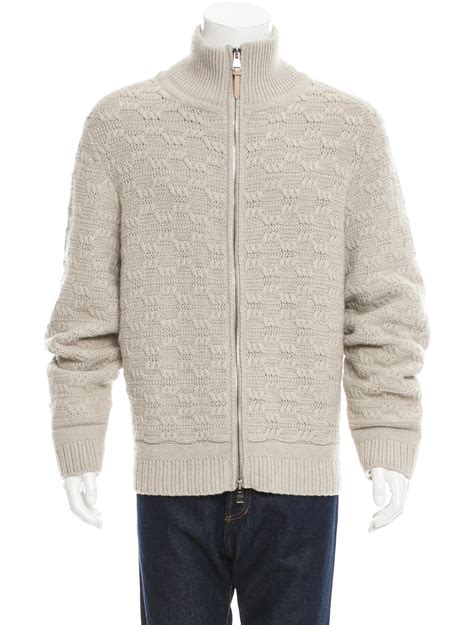 louis vuitton zip up sweater|Louis Vuitton sweaters.